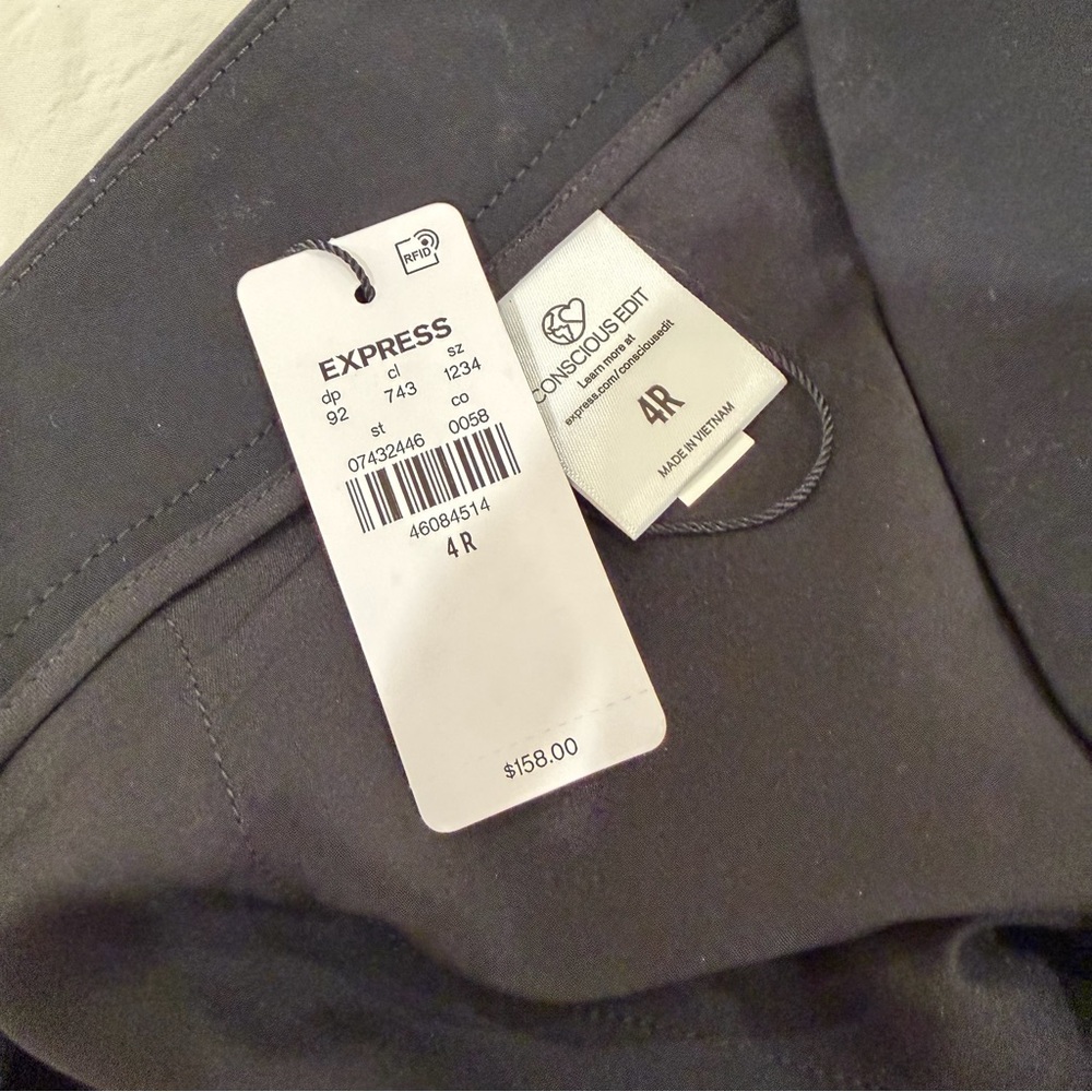 Express Black Rhinestone Pant - Picture 4 of 10